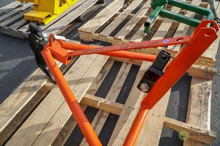 3Pt Toolbar Attachment With Ripper and Ball Hitch Roller Auction