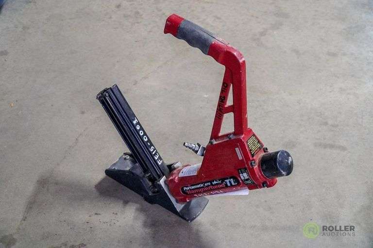 Portamatic 470 Hammerhead TL Wood Floor Nailer Roller Auctions