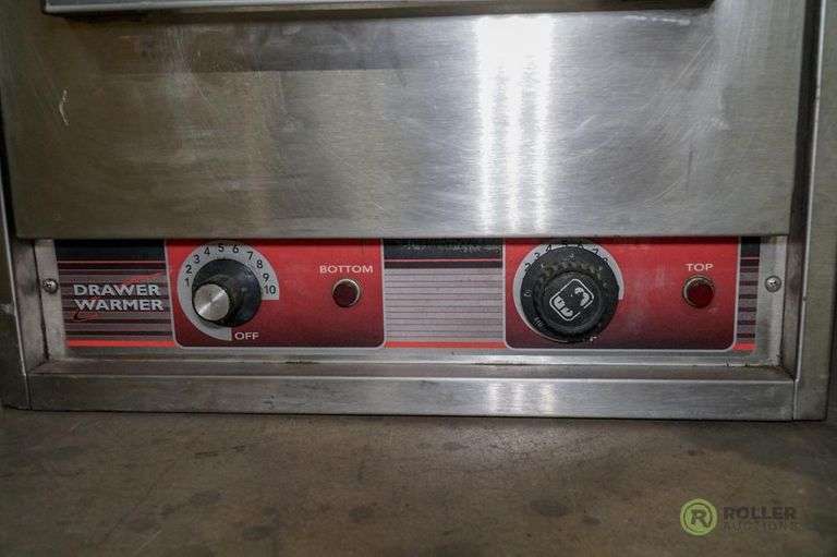 Wittco 2002SL 2Drawer Stainless Steel Warmer, Electric Roller Auctions