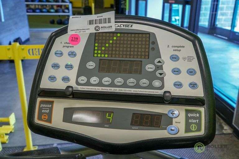 Cybex 530R Cyclone Recumbent Bike Roller Auctions