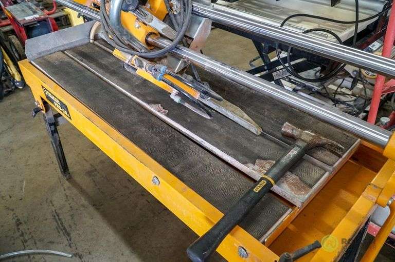 Felke FRS38+ Rail Tile Saw Roller Auctions