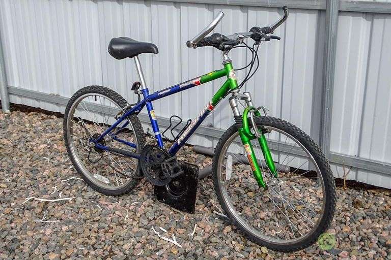 Giant Iguana Rigid Frame Mountain Bike and Free Spirit Tailwind Front