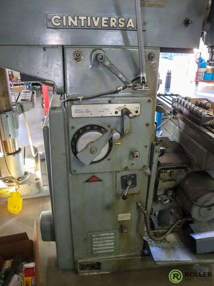 Cintiversal 205-12 Mod DH Vertical Milling Machine, Vari-Speed Cintiversal 205-12 Mod DH Vertical Milling Machine, Vari-Speed