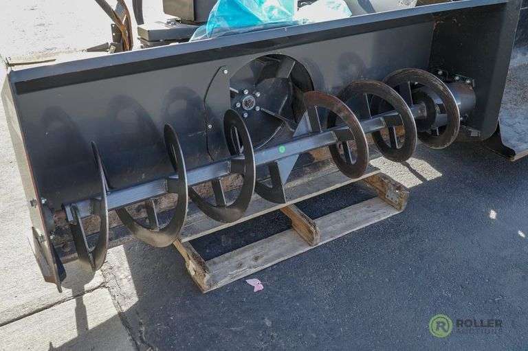 Erskine ES2000 80in Snowblower Attachment to Fit Skid Steerl Loader