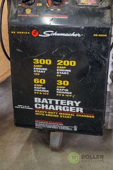 Schumacher SE-6030 Battery Charger - Roller Auctions