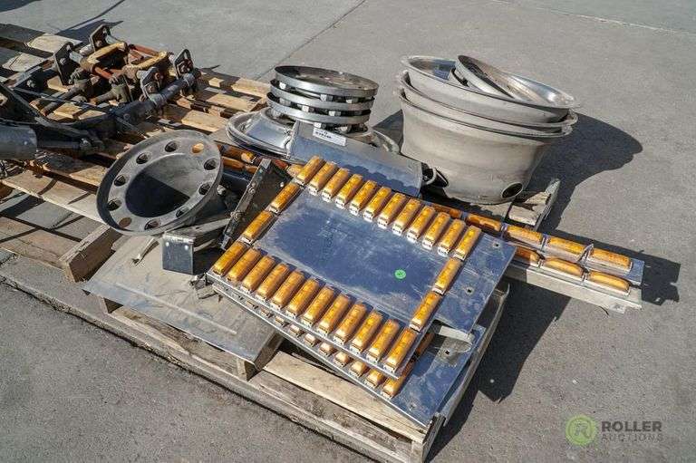 Assorted Peterbilt Truck Parts Roller Auction