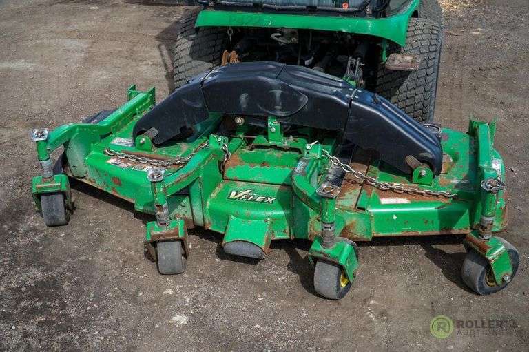 John Deere 1565 Series II 4WD, Diesel, Enclosed Cab, 7Iron VFlex
