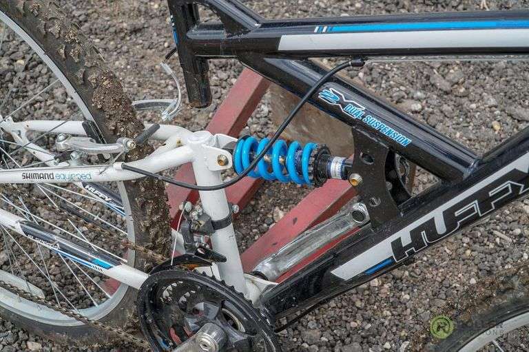 Huffy Rock Creek Full Suspension Mountain Bike Roller Auctions