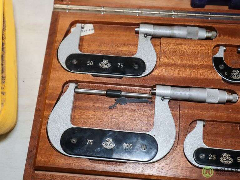 (3) Etalon Micrometer Set and (2) Digital Caliper Sets Roller Auctions