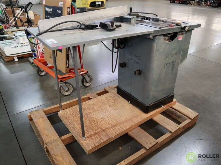 Delta 36750 10" Tilting Arbor Saw Roller Auctions