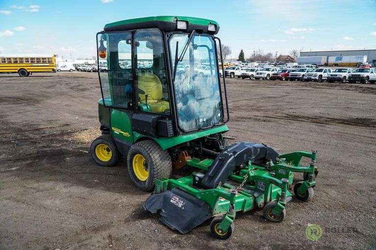 John Deere 1565 Series II 4WD, Diesel, Enclosed Cab, 7Iron VFlex