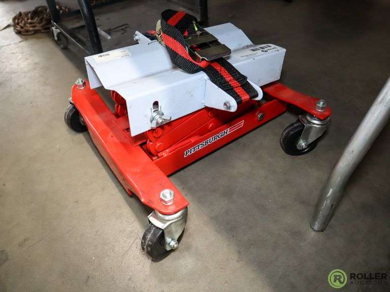 Pittsburgh Low Lift Transmission Jack, 450Lb Roller Auctions