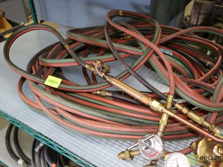 Victor Torch, Regulators and Welding Hose Roller Auctions