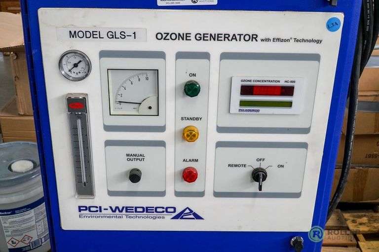 Environmental Technologies GLS-1 PCI-WEDECO Ozone Generator With ...