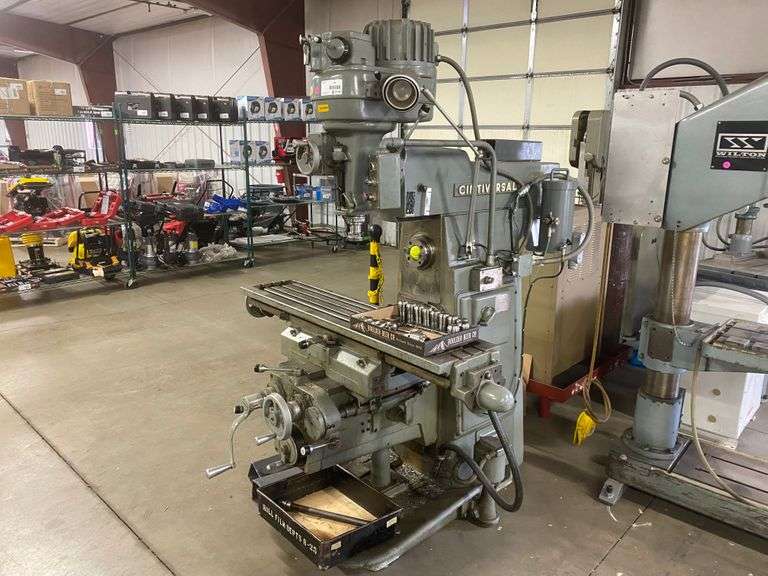Cintiversal 205-12 Mod DH Vertical Milling Machine, Vari-Speed Cintiversal 205-12 Mod DH Vertical Milling Machine, Vari-Speed