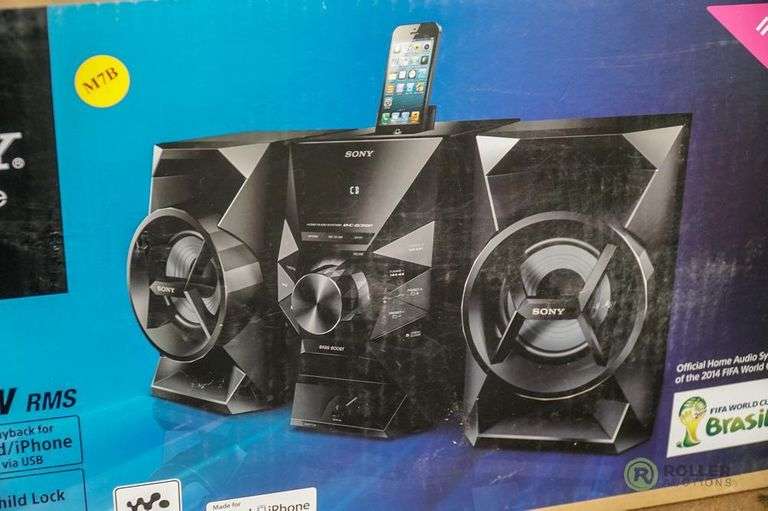 Sony MHCEC619IP Home Audio System Roller Auction