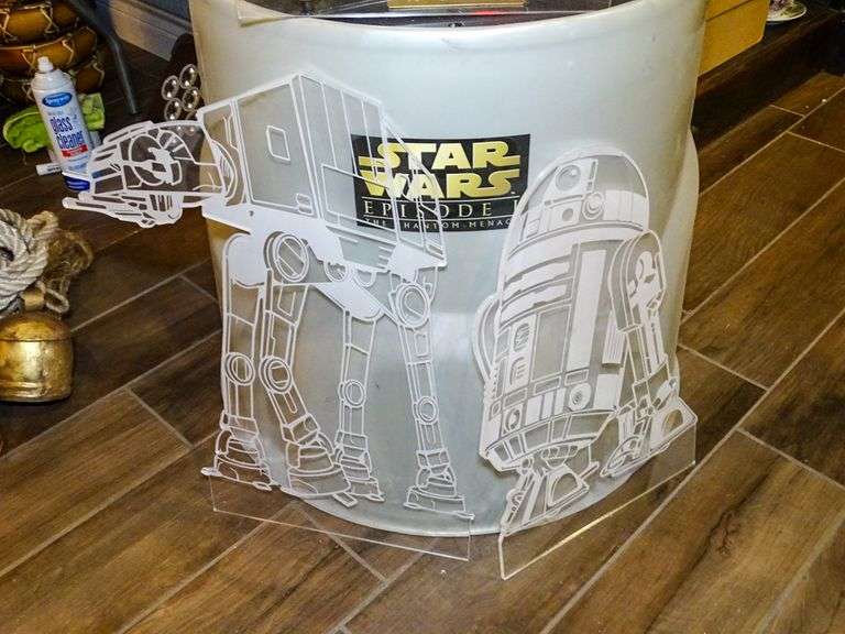 Yoda Pepsi Promo Statue Roller Auction