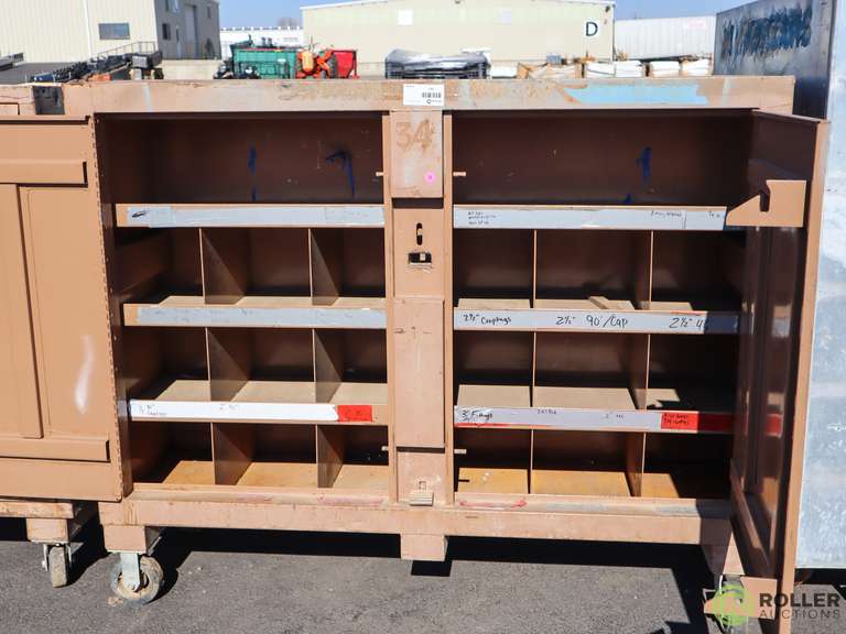 Knaack 129 Jobmaster Gang Box on Casters Roller Auctions