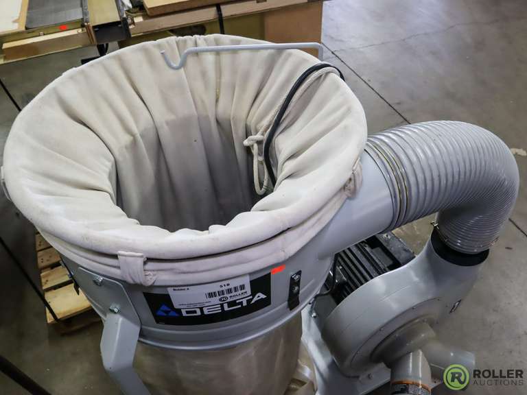 Delta 50850 Dust Collector on Casters Roller Auctions
