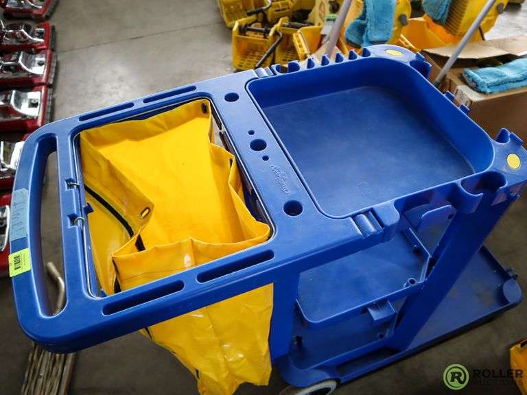 Continental Plastic Janitorial Cart Roller Auctions