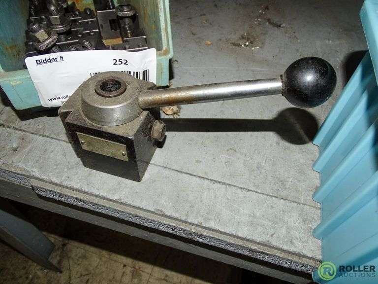 Aloris Type 100 Tool Post Tool Block Holder Roller Auctions