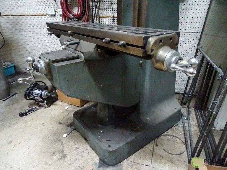 Millport 2S Vertical Milling Machine, 9in x 42in Table, 2HP/3Ph (S/N