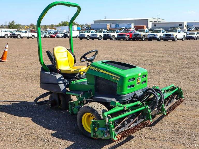 John Deere 2653B RideOn Reel Mower, Yanmar .854L 3Cylinder Diesel
