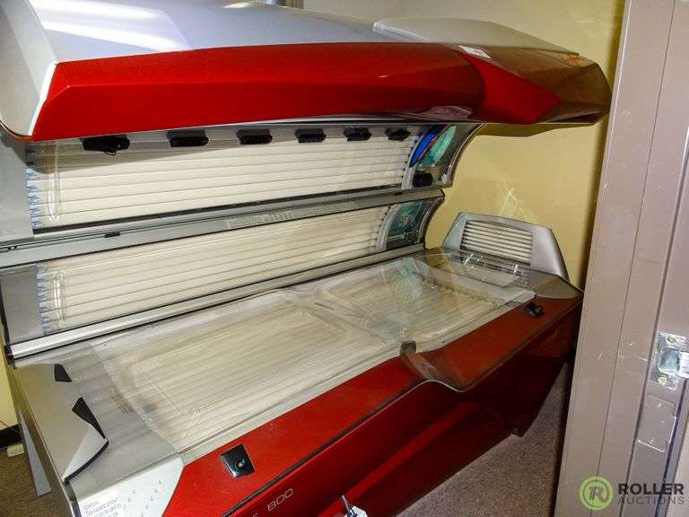 JK Products Ergoline Excellence 800 Tanning Bed, MFD 2003, 50Amp, 3ph