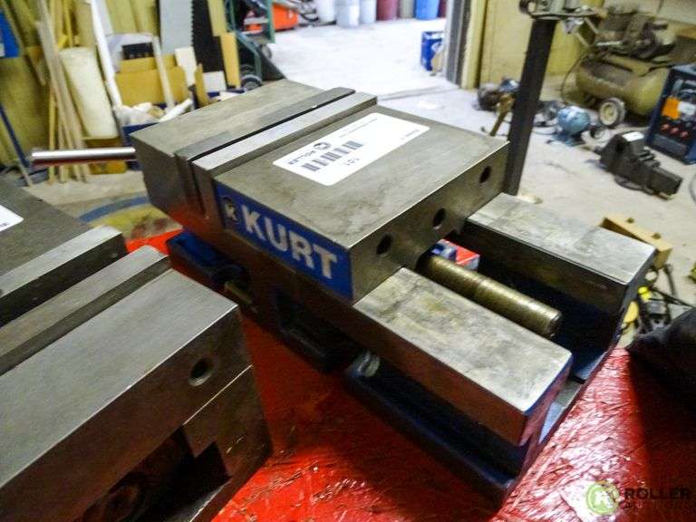 Kurt D60-1 6in Precision Machine Vise - Roller Auction