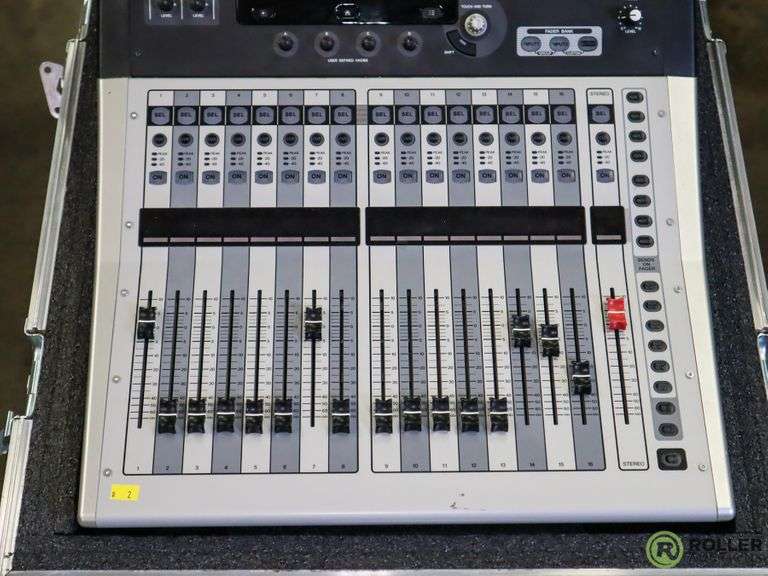 Yamaha TF1 Digital Mixing Console With NY64D Dante Expansion Card and