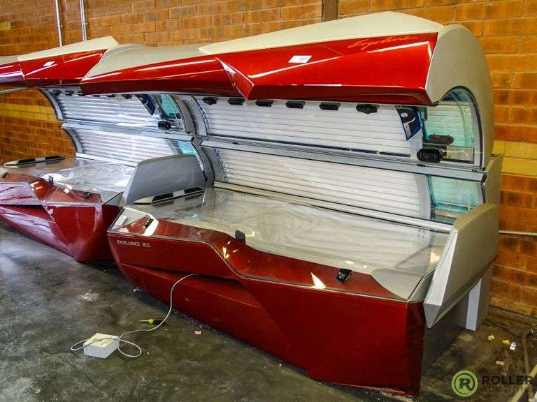 JK Products Ergoline Excellence 800 Tanning Bed, MFD 2003, 50Amp, 3ph