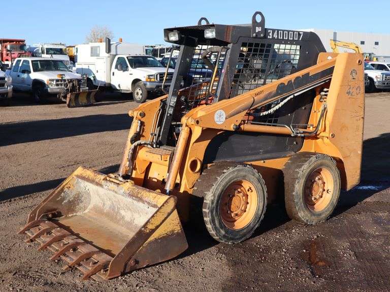 Case 420 Skid Steer Loader Roller Auctions