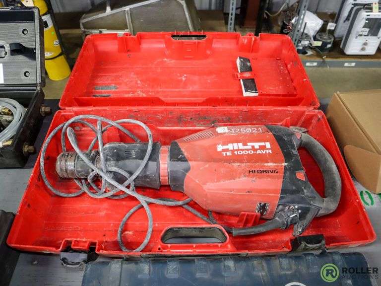 Hilti TE 1000AVR Jackhammer Roller Auctions