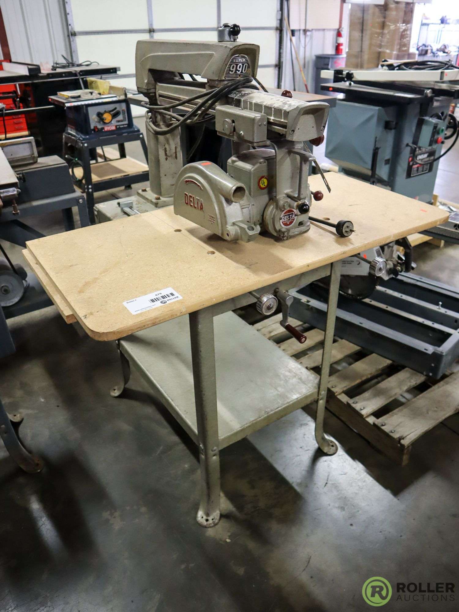 Delta Rockwell Super 990 Radial Arm Saw 