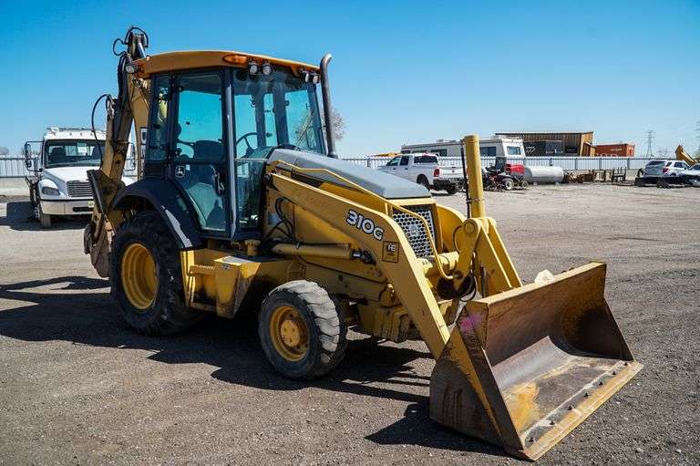 2007 JOHN DEERE 310G 4WD Loader / Backhoe, Extendahoe, Auxiliary
