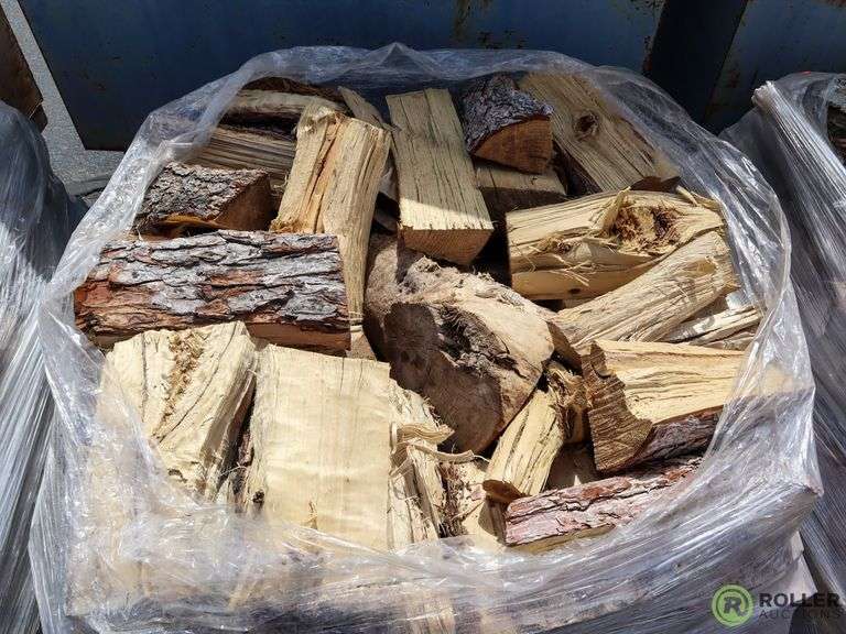 pallet of fire wood