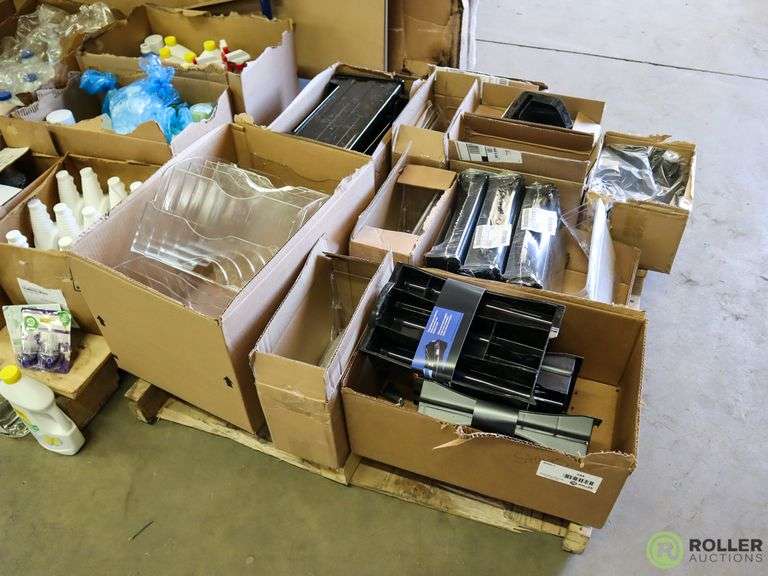Pallet of Office Supplies Roller Auctions