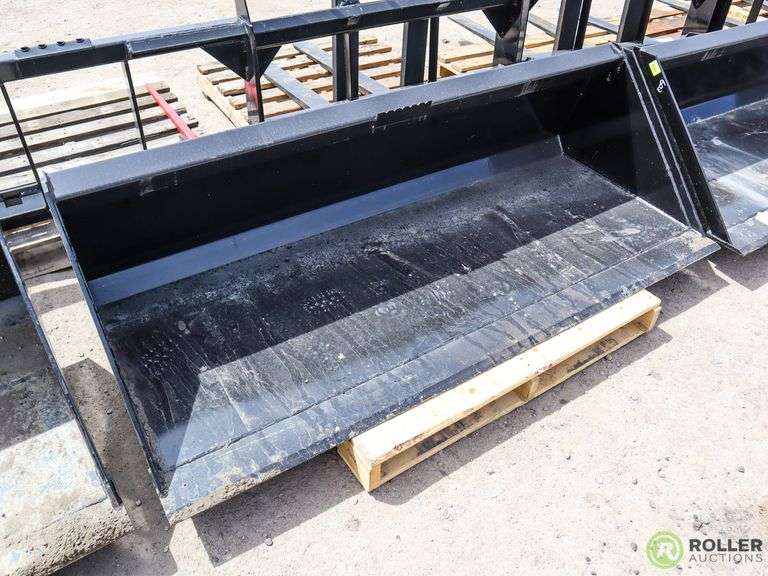 New Kivel 72in Skid Steer Bucket Roller Auctions