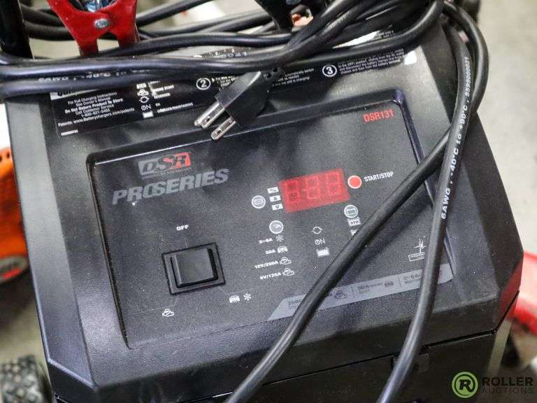 (2) DSR Pro Series DSR131 Battery Charger / Tester (Display Issues, 1