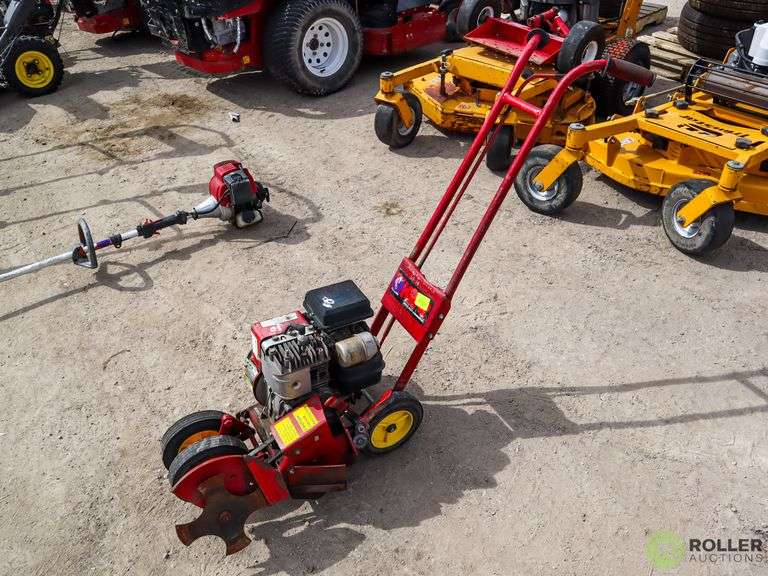 Kee WalkBehind Gas Lawn Edger, 3.5 HP, Roller Auctions Unable To Start