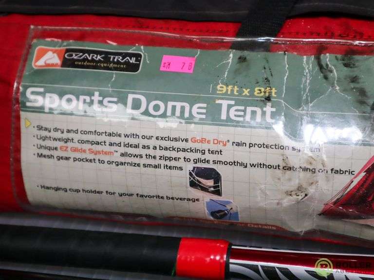 ozark trail 9x8 backpacking tent