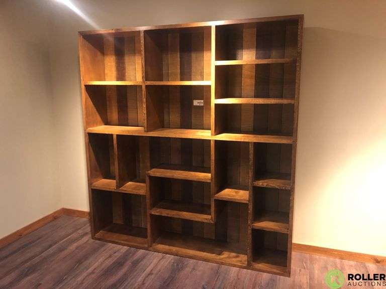 Bookcase, 79" x 15" x 83" (Room 4236) Roller Auctions
