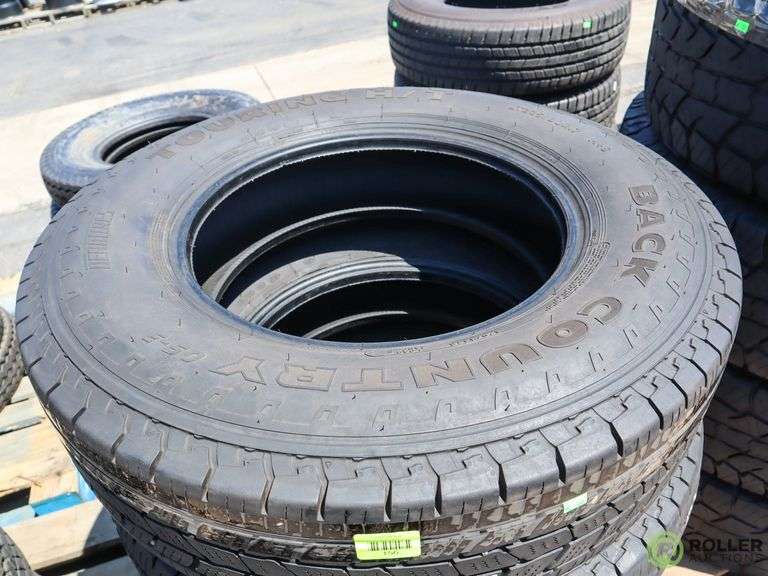 (5) Back Country Touring H/T LT235/80R17 Tires Roller Auctions