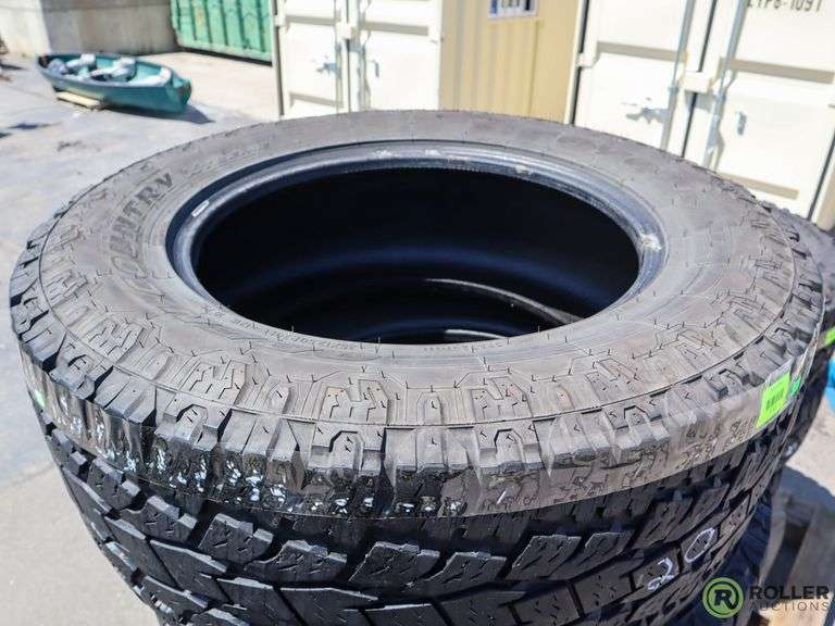 (5) Toyo A/T2 Open Country Xtreme 35x12.50R20 LT Tires Roller Auctions