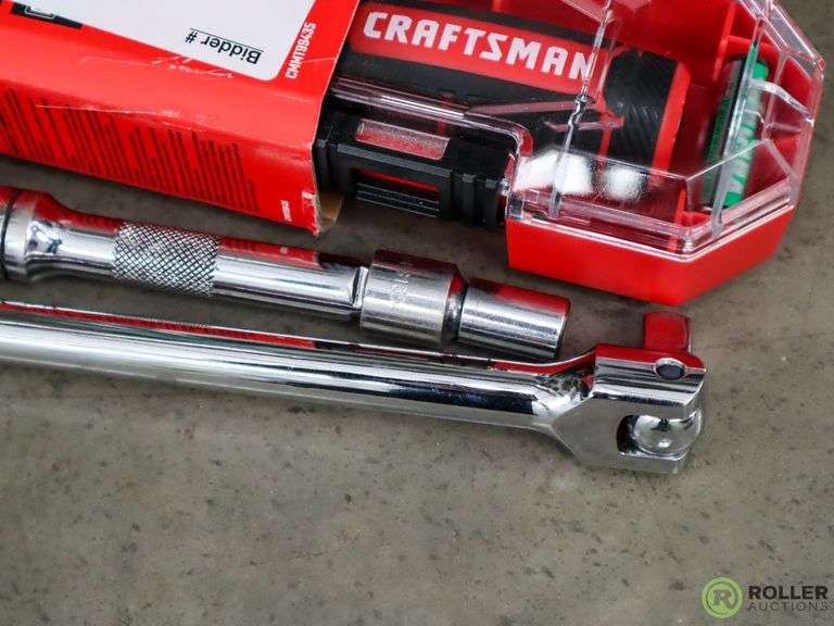 Craftsman Digital Torque Wrench, Breaker Bars, and Extensions Roller
