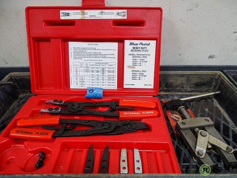 Blue Point PR50A Replacement Tip Plier Set and Blue Point PRC87 Pliers