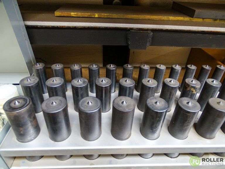 Transfer Punches, 1/2in 1in by 64ths, Blind Hole Spotter Set, 1/8in