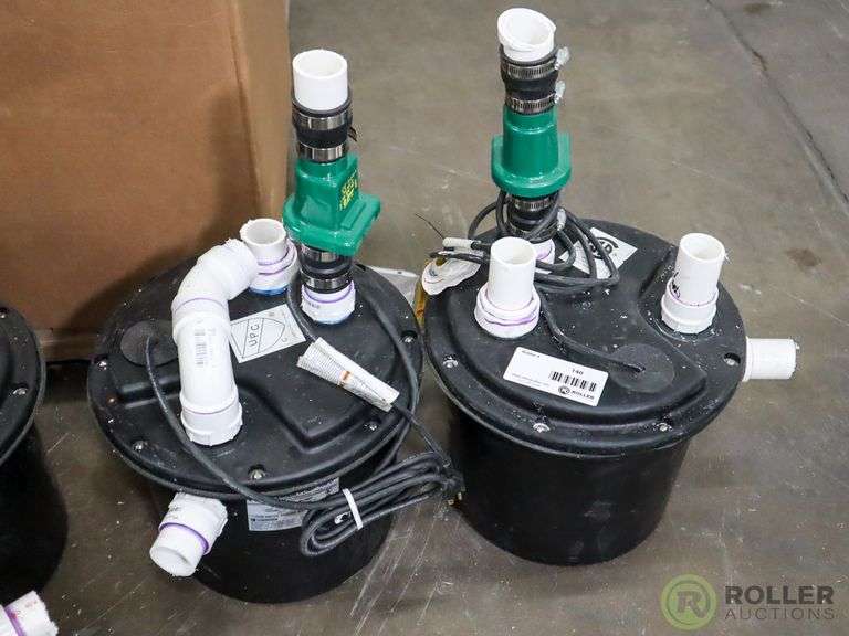 (2) Zoeller 53Pump Drain Pumps Roller Auctions