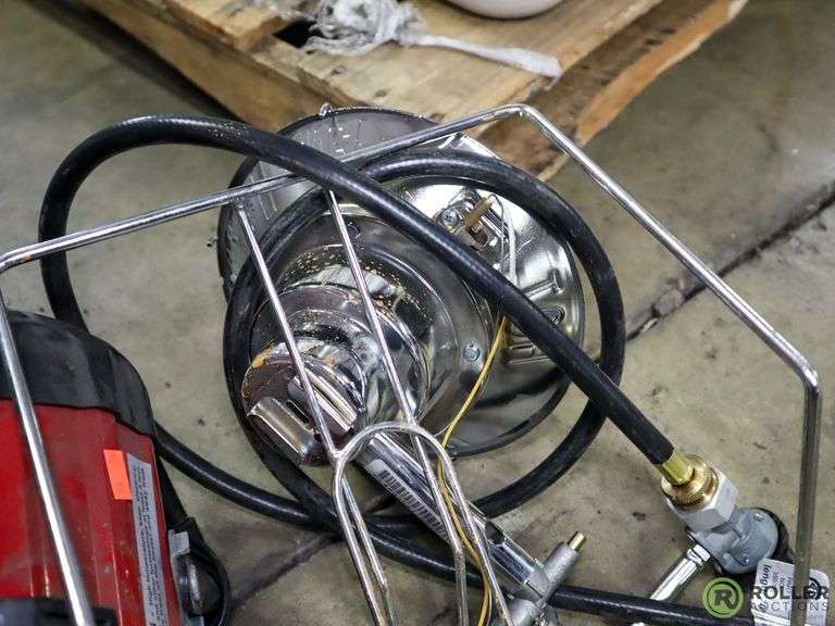 Propane Heater Attachment and Craftsman Heater, Electric Roller Auctions