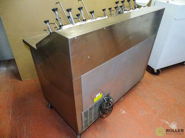 Norlake ZR122SMS Stainless Steel 54in Ice Cream Topping Cooler